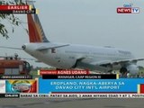 Eroplano, nag-emergency landing sa Davao City Int'l Airport dahil sa aberya