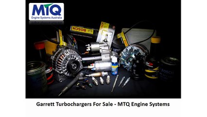 Garrett Turbochargers For Sale - MTQ Engine Systems