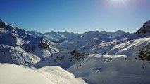 DJI Mavic Pro shots while skiing in Zürs am Arlberg