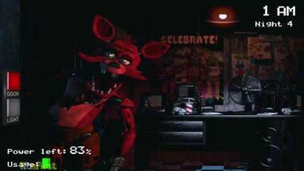Five Nights at Freddys Night 3 - Foxy Appeared