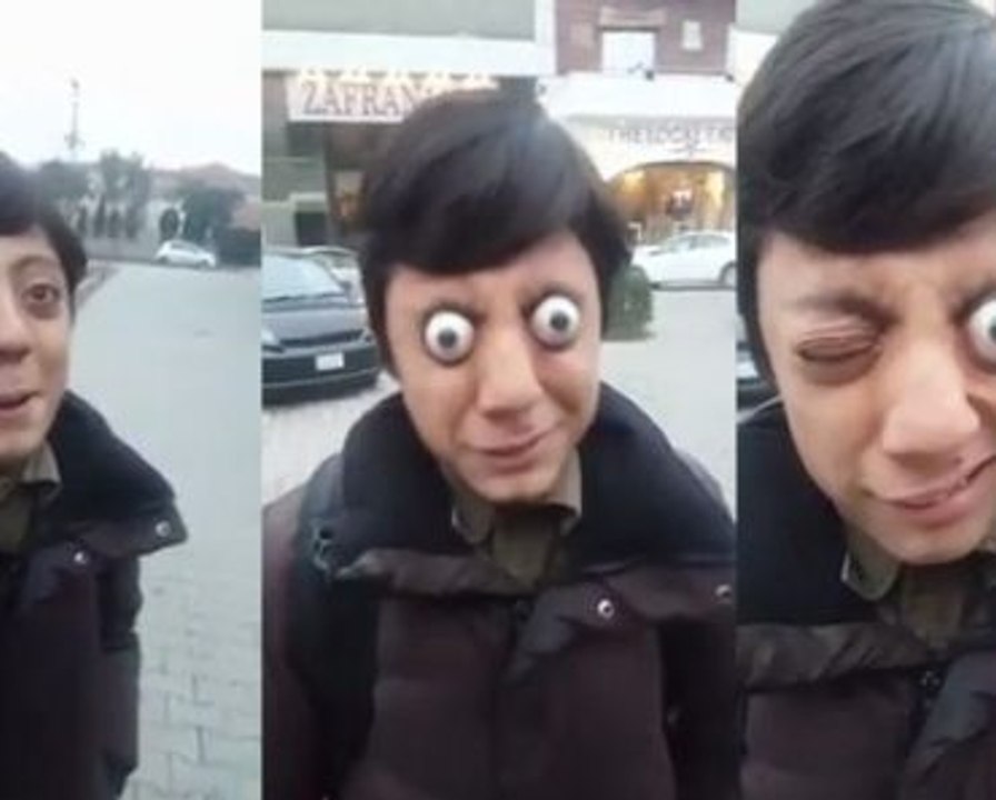 Pakistan: Il sort ses yeux de leur orbite !