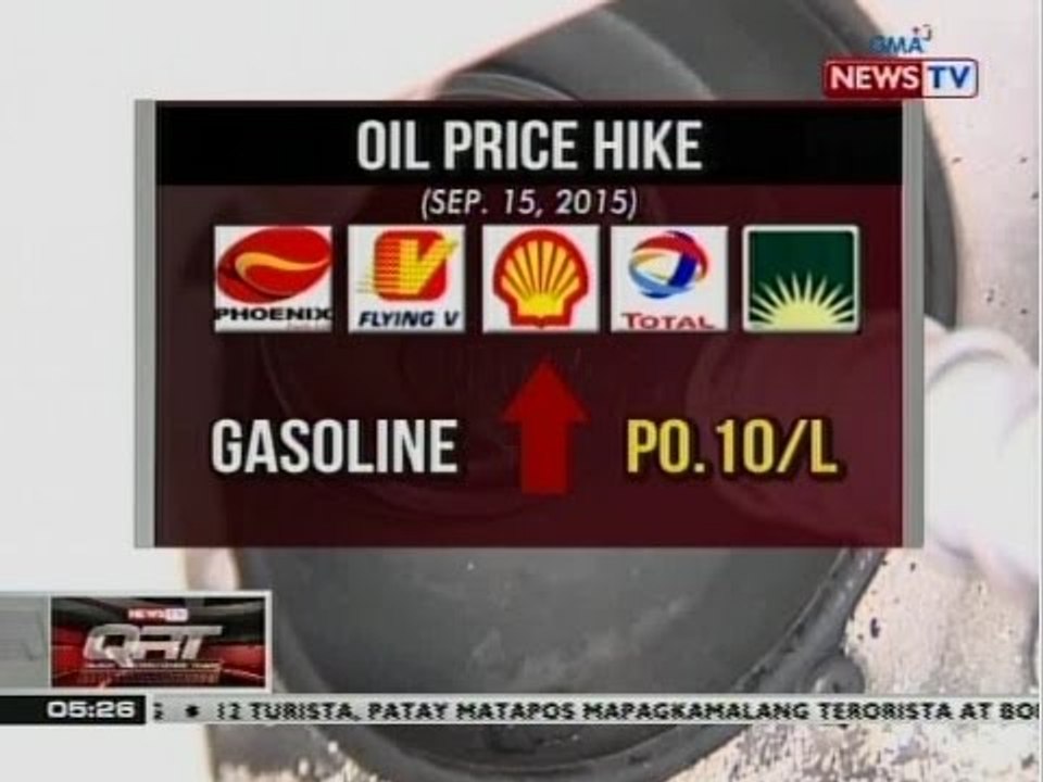 QRT: Oil price hike