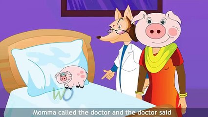 Five Little Piggies Nursery Rhyme | Five Little Series