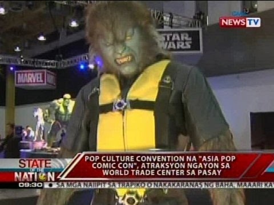 Pop culture convention na "Asia Pop Comic Con," atraksyon ngayon sa World Trade Center sa Pasay