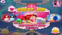 Ariel Kissing Underwater: Disney Princess Ariel - Best Baby Games For Girls