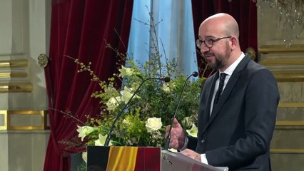 Charles Michel : 'Nous avons un devoir d'exemplarité'