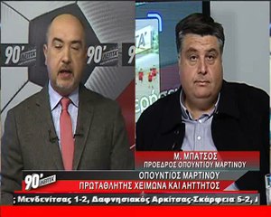 O Μιχάλης Μπάτσος στο STAR Κεντρικής Ελλάδας