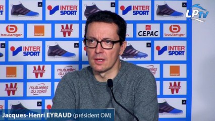 Sertic : J-H. Eyraud passe un message aux supporters