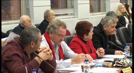 Συνεδρίαση και κοπή πίτας του δημοτικού συμβουλίου Χαλκίδέων