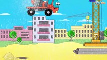 Spanish Cartoons - Excavadora, Coche de carreras, Tractor - Capitulos Completos. Carros Para Niños