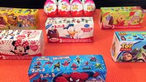 Surprise Eggs surprise toys for kids, Frozen Mickey Cars Spiderman Princess HotWheels 3D