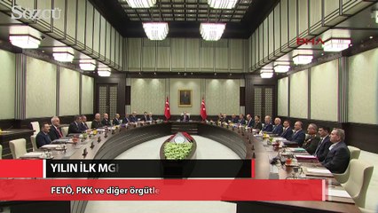 Yılın ilk MGK toplantısı başladı