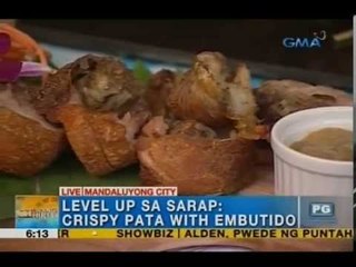 Unang Hirit barkada enjoys Mandaluyong City’s leveled-up crispy pata