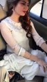 Pakistani actress Neelum Muneer video in Car