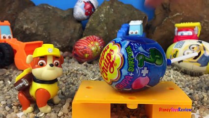 Playdoh Playdough Diggin Rigs Paw Patrol Rubble Surprises Flinstones Chocolate eggs Shopkins su