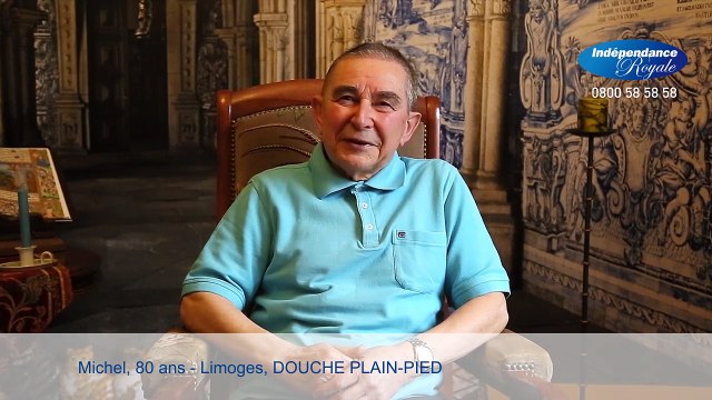 Avis Douche Plain pied Indépendance Royale - Michel