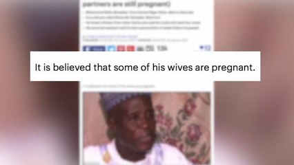 Muslim Cleric Dies Leaving Behind 130 Wives and Over 200 Children