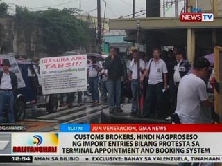 BT: Customs brokers, hindi nagproseso ng import entries bilang protesta sa TABS