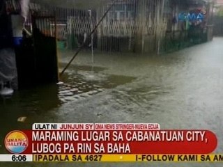 UB: Maraming lugar sa Cabanatuan City, lubog pa rin sa baha