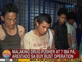 UB: Malaking drug pusher at 7 iba pa, arestado sa buy bust operation sa Tondo, Manila
