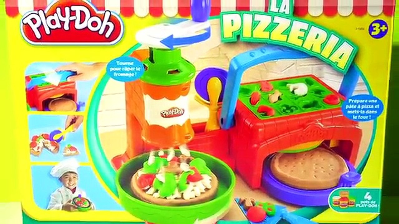 Play-Doh PIZZERIA Doh Pizza Cooking Games Kitchen Toys Playdough Food Kids Fun Toys