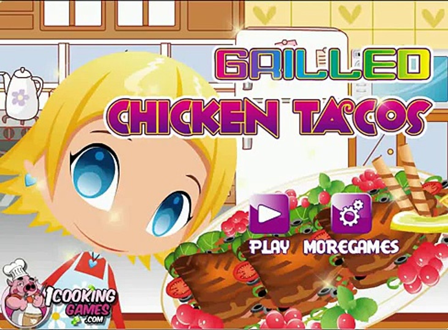 Bake Tacos Games-Cooking Games-Hair Games