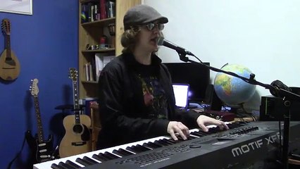 Musician covers every part of "Africa" by Toto