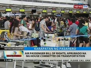 Air passenger bill of rights, aprubado na ng house committee on transportation