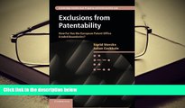 BEST PDF  Exclusions from Patentability: How Far Has the European Patent Office Eroded Boundaries?