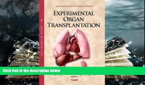 PDF  Experimental Organ Transplantation (Organ Transplantation Research Horizons)  Pre Order