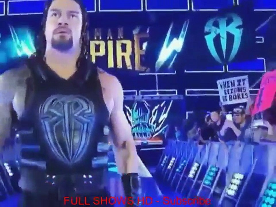 Roman Reigns Vs Kevin Owens Royal Rumble - Full Match HD 29th Jan 2017