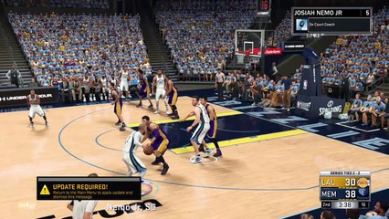 NBA 2K17 Big Dunk western conference Finals Game 5