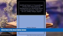 Read Online Artificial Heart 3: Proceedings of the 3rd International Symposium on Artificial Heart
