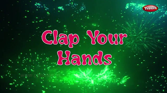 Clap Your Hands Rhyme With Actions | 3D Nursery Rhymes For Kids With Lyrics | Children Action Songs