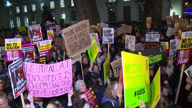 Briten wollen keinen Besuch von Trump