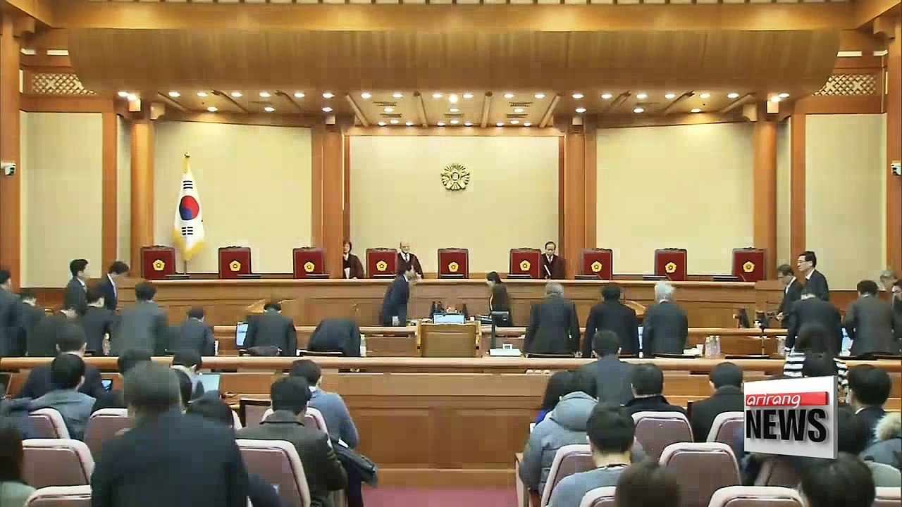 Constitutional Court president's term ends, leaving eight justices