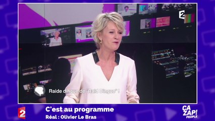 Sophie Davant prise d'un fou rire après un sous-entendu coquin !