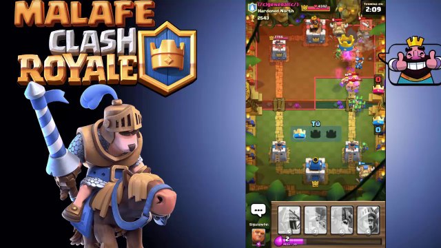 BATALLAS EPICAS CLASH ROYALE PART.5