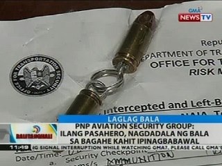 BT: Umano'y modus na 'laglag bala' sa NAIA, nabisto kamakailan
