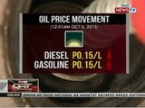 QRT: Oil price adjustment