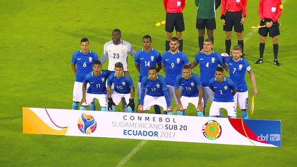 Gosto amargo! Brasil abre 2 a 0, mas cede empate para o Equador no Sul-Americano Sub-20