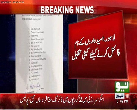 Elections 2018 Preparations: PTI Formed Committee to finalize candidates list.