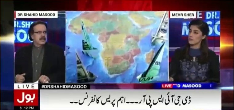 Absar Alam aik Ghatia aur 2 number admi hai - Dr Shahid Masood grills Absar Alam in live show