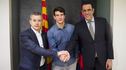 Pablo Álvarez: “Estic molt content per allargar aquest somni i poder seguir quatre anys més”