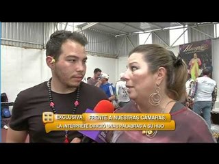 Hijo de La Diosa de la Cumbia se lanza como cantante