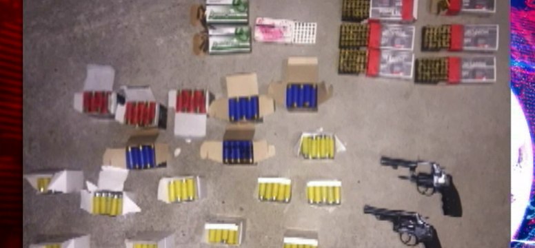 Varias municiones fue decomisado en la provincia de Los Ríos