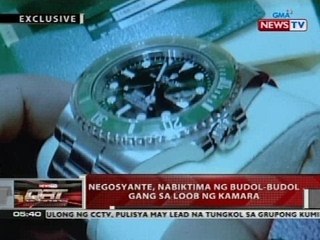 Negosyante, nabiktima ng budol-budol gang sa loob ng Kamara