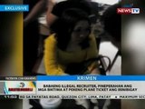 Babaeng illegal recruiter, pineperahan ang mga biktima at pekeng plane ticket ang ibinibigay