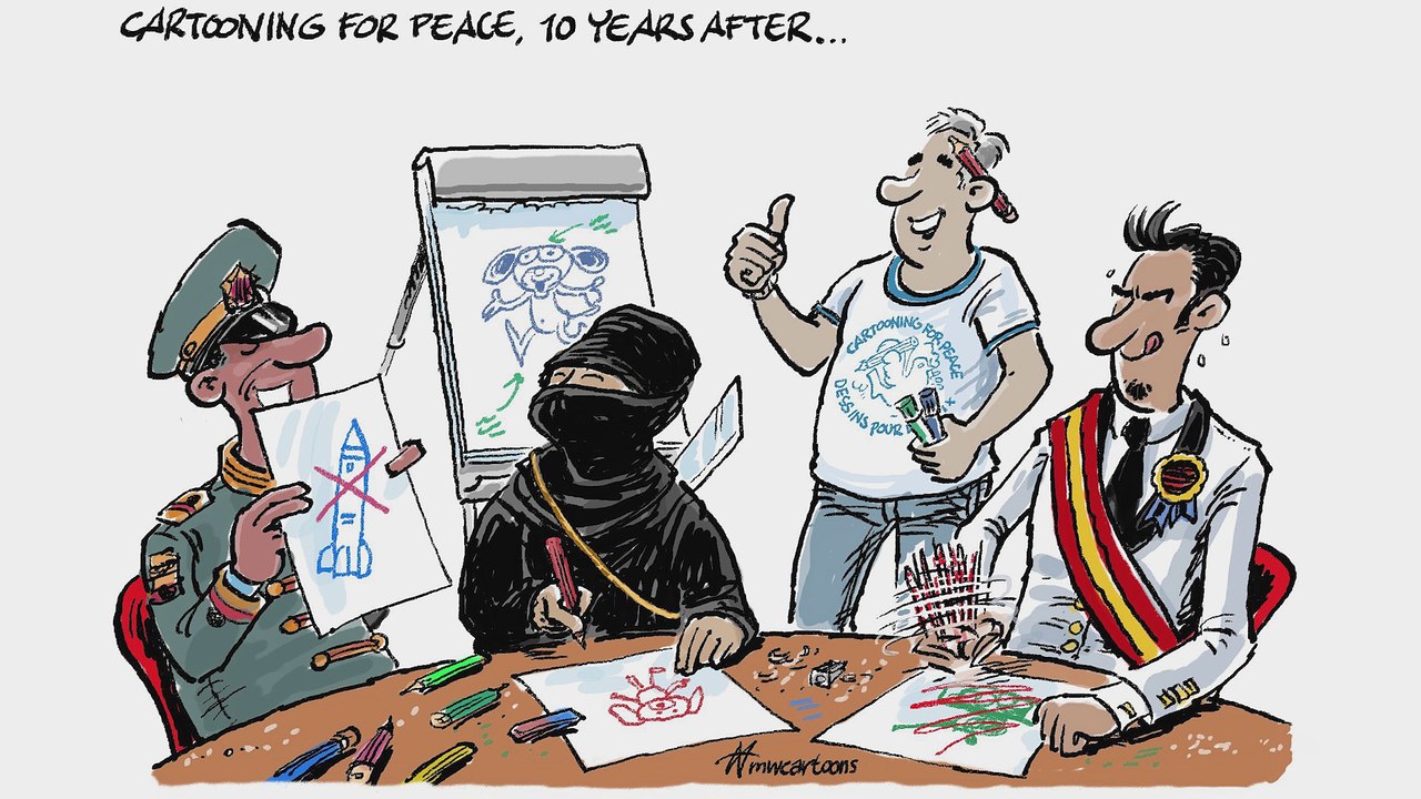 Cartooning for Peace, lauréat de La France s'engage 2016-2017