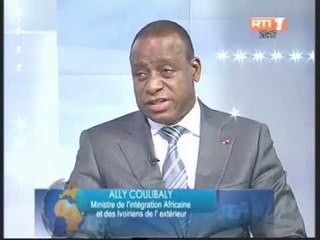 Le ministre Aly Coulibaly, ministre de l'intégration évoque l'évolution de la situation au Mali